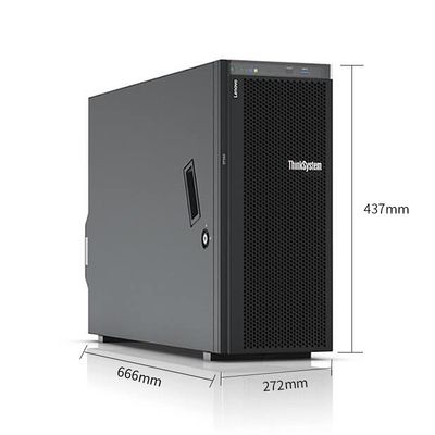 Intel Xeon 4210R Процессор ThinkSystem ST550 4U Башенный сервер с передовыми технологиями