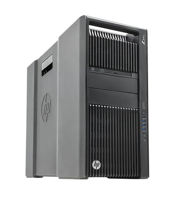 HP Z840 Рабочая станция Ремонтированная двойная E5-2643 V3 Процессоры 16G DDR4 256G SSD Использовано 95%