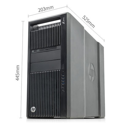 HP Z840 Рабочая станция Ремонтированная двойная E5-2643 V3 Процессоры 16G DDR4 256G SSD Использовано 95%