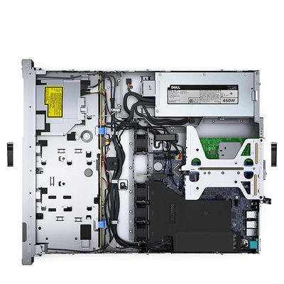 4Core Dell R250 1U Rack Server E-2314 8G 1T SATA DVDRW 450W Одноканальное ERP хранилище