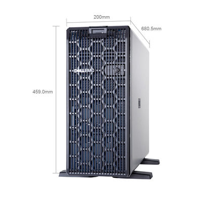 Dell T550 Server Tower с 16 слотами DDR4 LRDIMM и Intel Xeon Silver 4310 H755 DVDRW