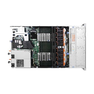 Dell Stock Poweredge R640 Server Rack Barebone 8 Backplane Пустые машины 1U Хранение данных R640 Rack Серверы Dell