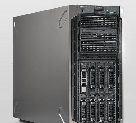 Xeon 3204 Процессор 1,9 ГГц Dell T640 Башенный сервер для исследования симуляции глубокого обучения ИИ