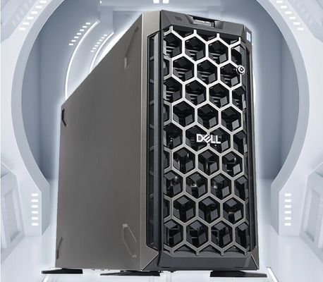Xeon 3204 Процессор 1,9 ГГц Dell T640 Башенный сервер для исследования симуляции глубокого обучения ИИ