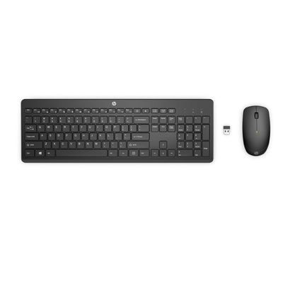 HP 235 Компьютерные аксессуары Беспроводная клавиатура и мышь Комбо 2.4Ghz Тип работы