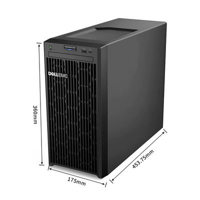 Малый форм-фактор Dell T150 Xeon E-2314 2.8GHz Процессор 8G 1T SATA DVDRW Мини-сервер