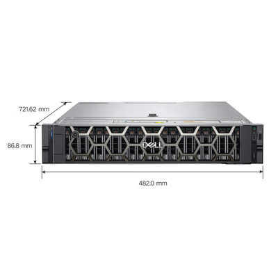 Dell EMC PowerEdge R750 2U Rack Server с процессором Intel Xeon Silver 4310 и 8 ГБ оперативной памяти