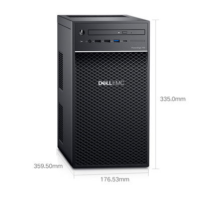 Dell T40 одноканальный башенный сервер Xeon G6400 8GB 1TB SATA DVDRW входный жесткий диск