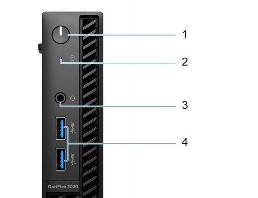 Мощный Dell Optiplex MFF Micro Desktop Computer Intel B660 Чипсет 8G DDR4 ОЗУ 256G SSD