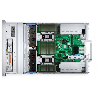 Модуль памяти слот Dell R7625 2U серверное шасси с частной формой и CPU AMD EPYC
