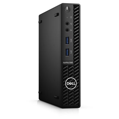 Мини ПК Dell Optiplex 3080MFF i5-10500T 16 ГБ 512 ГБ SSD Wi-Fi BT Win10 настольный компьютер