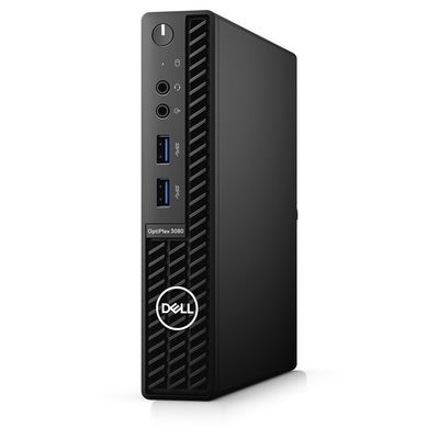 Мини ПК Dell Optiplex 3080MFF i5-10500T 16 ГБ 512 ГБ SSD Wi-Fi BT Win10 настольный компьютер