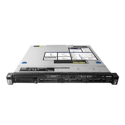 На складе Lenovo ThinkSystem SR258 Сервер Xeon E-2124 8GB DDR4 RAM 1TB 300W 1U Сервер ПК Раковые серверы