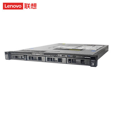 На складе Lenovo ThinkSystem SR258 Сервер Xeon E-2124 8GB DDR4 RAM 1TB 300W 1U Сервер ПК Раковые серверы