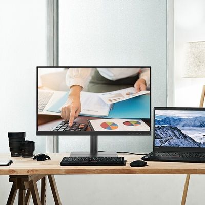 Монитор высокой четкости Lenovo ThinkCentre L24e-30 23,8 &quot;идеально подходит для бизнеса