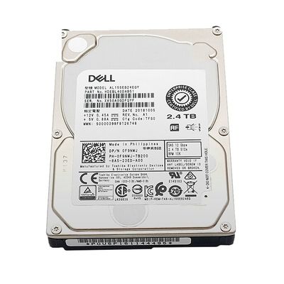 Высокая емкость Dell 12T/16T/20T 7200rpm 3.5 &quot; SAS SATA Механический жесткий диск для сервера