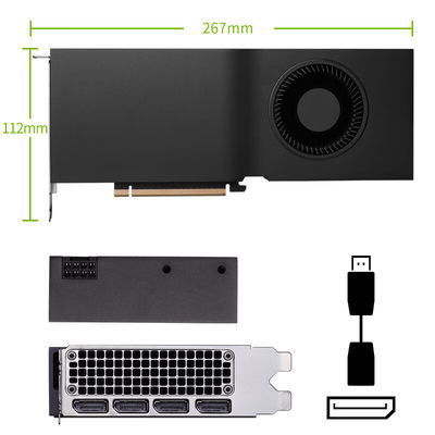 Графическая карта Nvidia A5000 24G GDDR6 RTX для улучшения компьютера рабочей станции / сервера