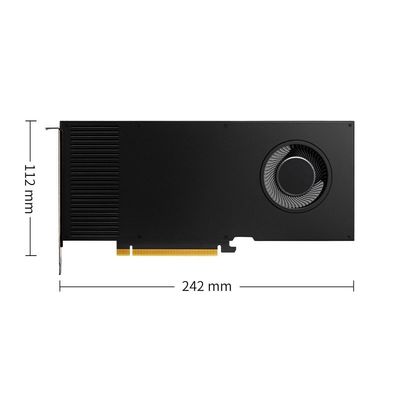 RTX A4000 16GB GPU Компьютерные детали Видеокарта для ПК Сервер Форм-фактор 4,4&quot; H x 9,5&quot; L