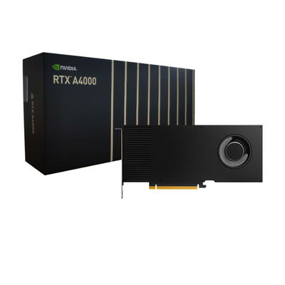 RTX A4000 16GB GPU Компьютерные детали Видеокарта для ПК Сервер Форм-фактор 4,4&quot; H x 9,5&quot; L